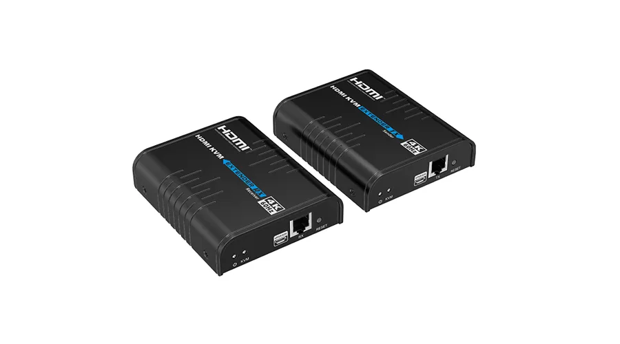 Удлинитель HDMI 4K с клавиатурой и мышью Lenkeng LKV473KVM
