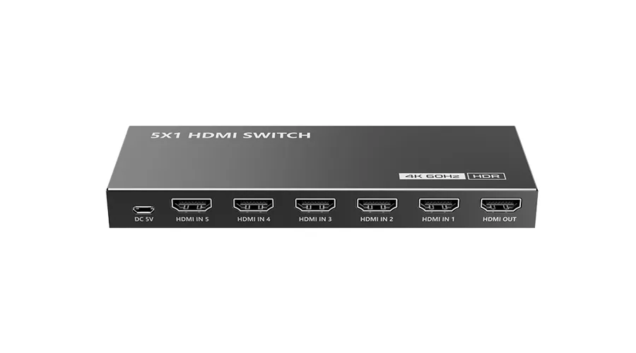 Переключатель HDMI 5×1 Lenkeng LKV501HDR-V3.0