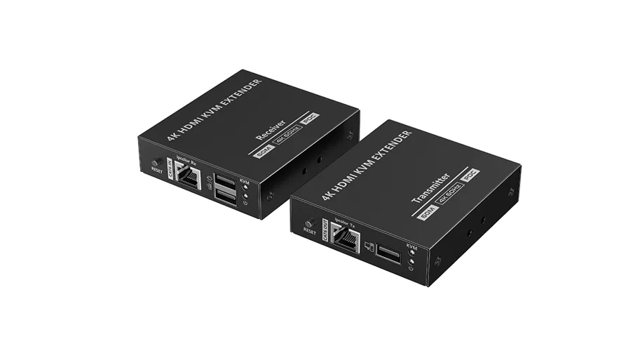 KVM-удлинитель HDMI Lenkeng LKV565KVM-P с питанием по кабелю